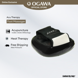 [Apply Code: 6TT31] OGAWA Acu Therapy Reflexology Foot Massager* (Black)